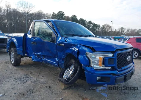 2018 Ford F-150 Xl from USA, damaged, VIN 1FTFX1E5XJKD77702